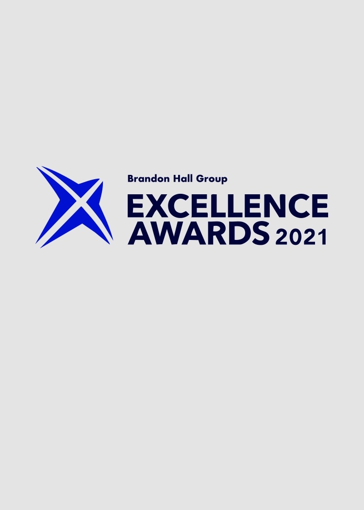 Recipient of Brandon Hall Excellence Award in HR & Learning