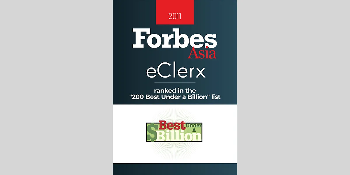 Forbes names us in Asia’s 200 Best Under a Billion. Momentum builds.
