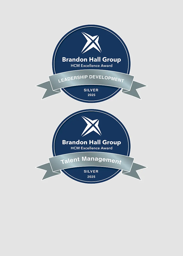 Three Brandon Hall Silvers for Leadership & Talent Management