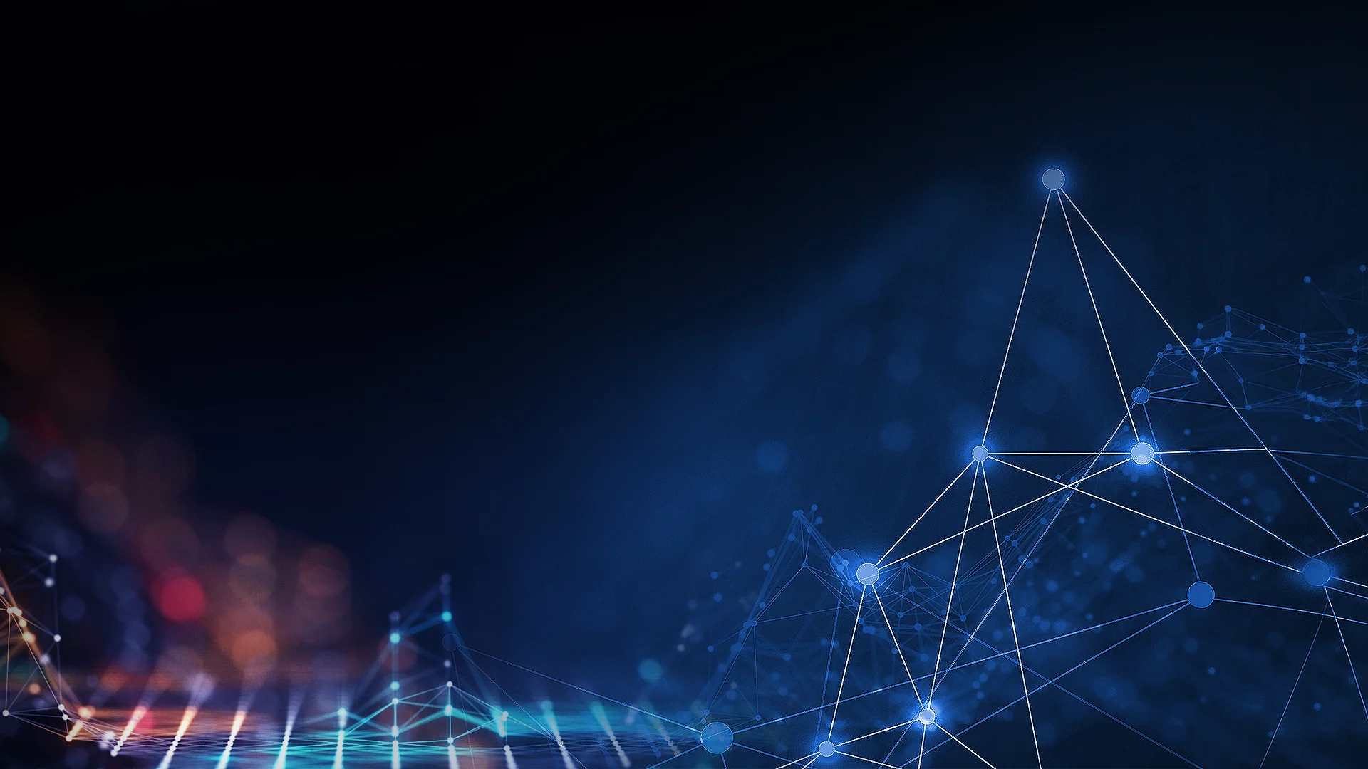 eClerx Investor Relations digital connectivity graphic